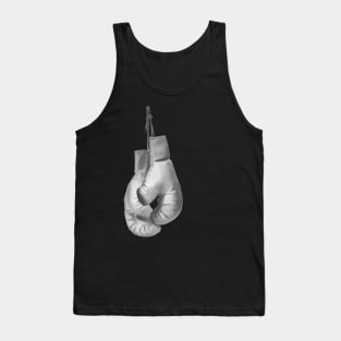 Boxing Gloves black and white boxing sport Tank Top